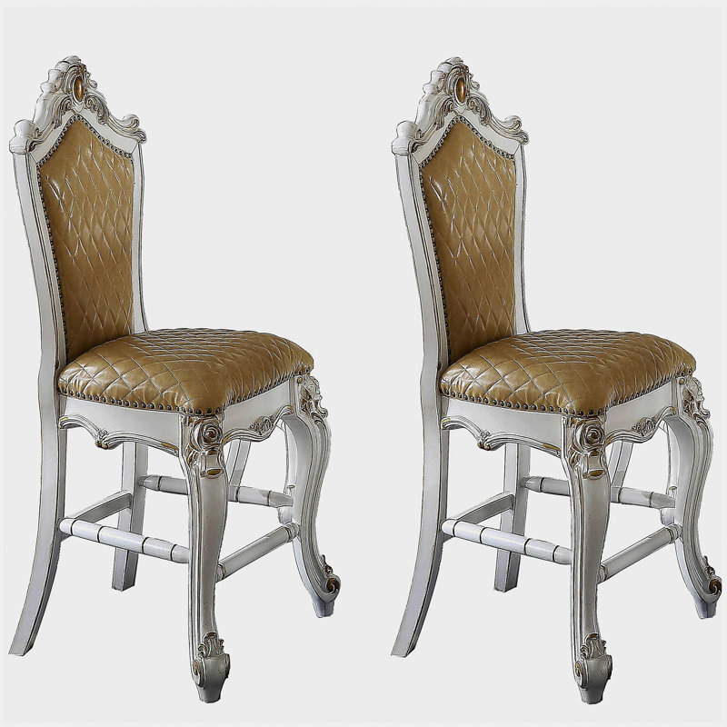 23'' H Faux Leather Upholstered Side Chair