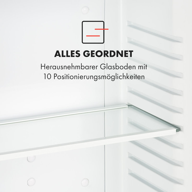 Klarstein Mini Fridge, Nickel