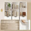 HOMCOM 158 cm Bookcase with Drawers, 3-Tier Bookshelf-1325932292