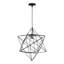 Schramm 1 - Light Black/Copper Geometric Pendant