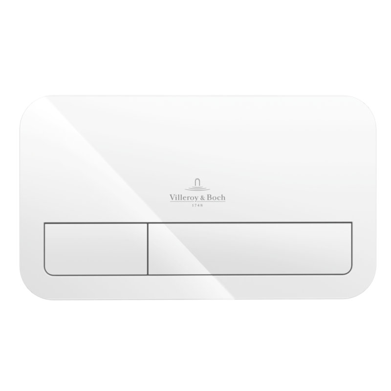 ViConnect Flush Plate E200, White