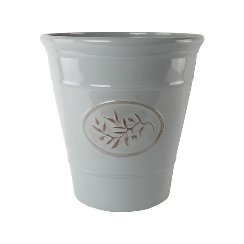 Pot Planter, Grey, 40cm H x 40cm W x 40cm D