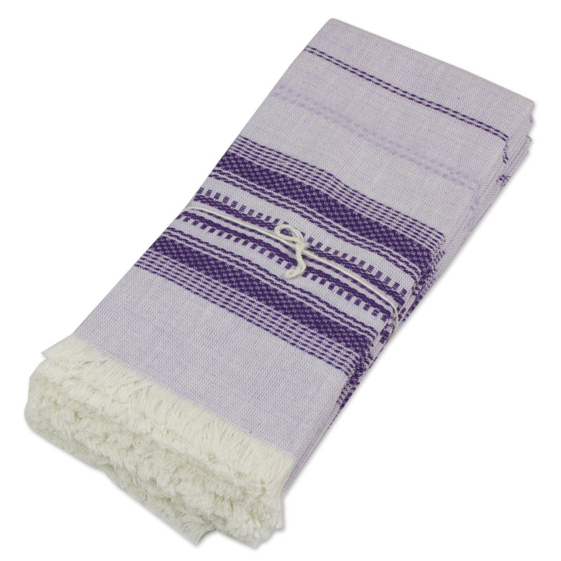 Cotton Striped Rectangle Napkin