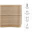 Table de chevet 2 tiroirs Mirae-116933165