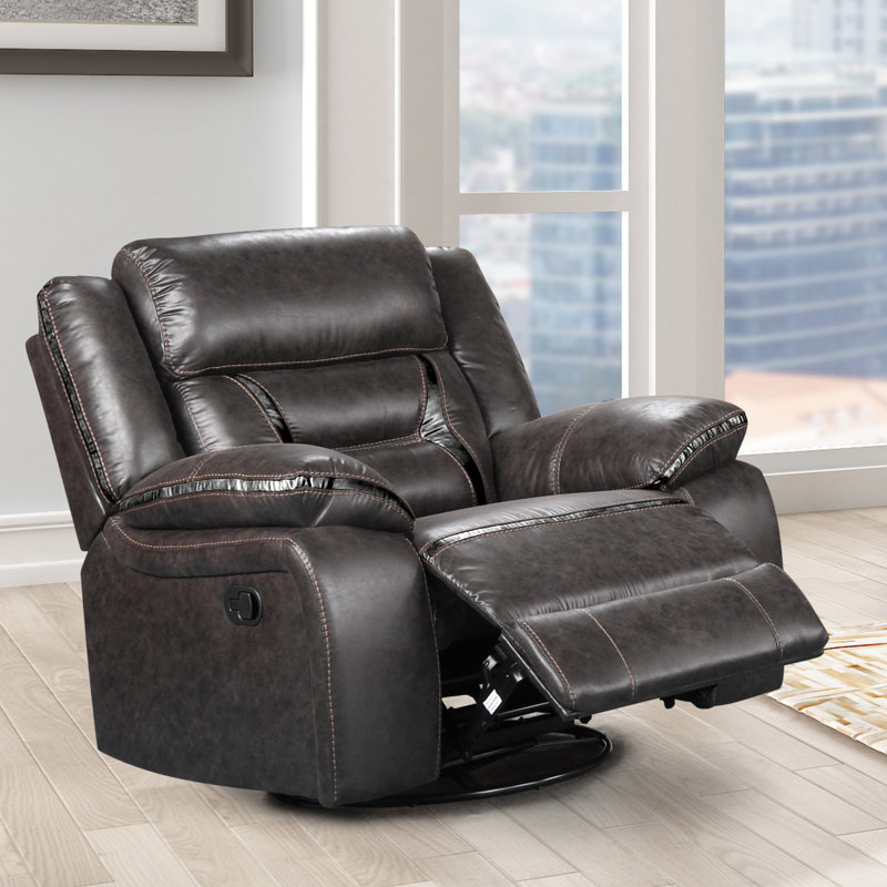 Fauteuil inclinable manuel Wallart, gris