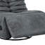 Fauteuil inclinable berçant moderne pivotant sans accoudoirs l 31,5 po-557682323