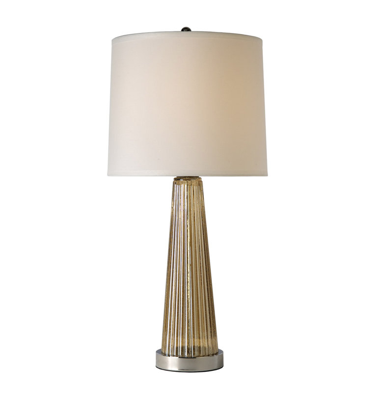 Everard Table Lamp, Champagne Glass