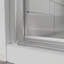 Porte de douche pivotante sans cadre avec conception pliante 32 po x 72 po-123357111