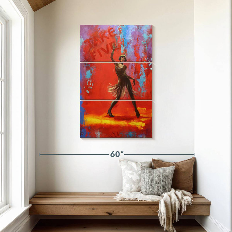 Enn Dancer, 45" H x 28" W