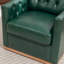 Fauteuil pivotant en cuir véritable Azib-1411745281