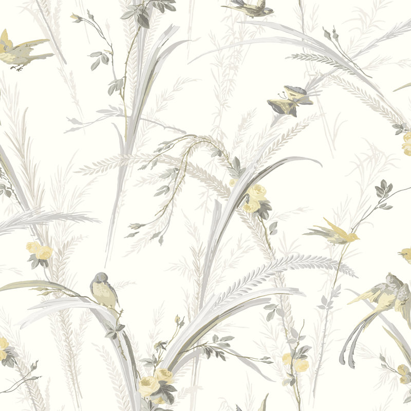 Krauss Floral Roll, Yellow