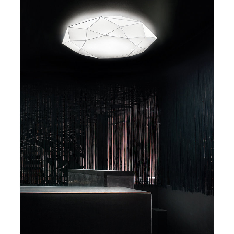 Plafonnier encastré 2 lumières 23,6 "Diamond