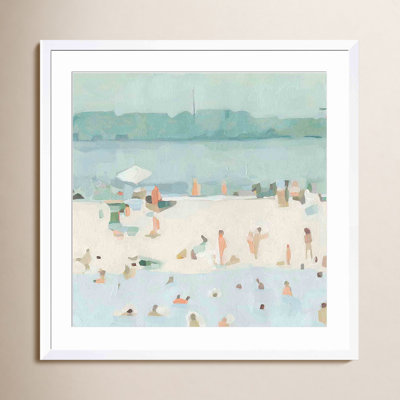 Sea Glass Sandbar I by Emma Scarvey