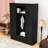 Sleek Wood Hall Tree with Bench, Adjustable Shelves, Ample Storage and 3 Hooks for Entryway-823500890