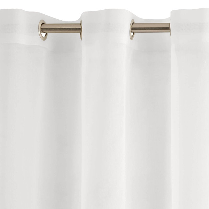 Willia Sheer Single Curtain Panel, 350 W x 300 D cm