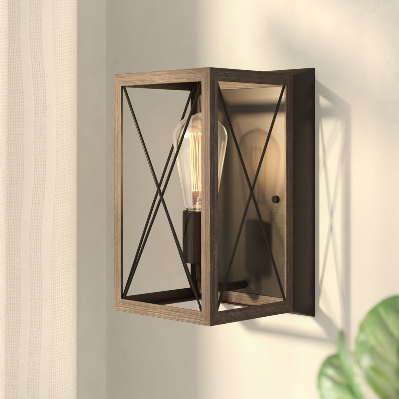 Uschi Flush Mounted Sconce, Antique Bronze
