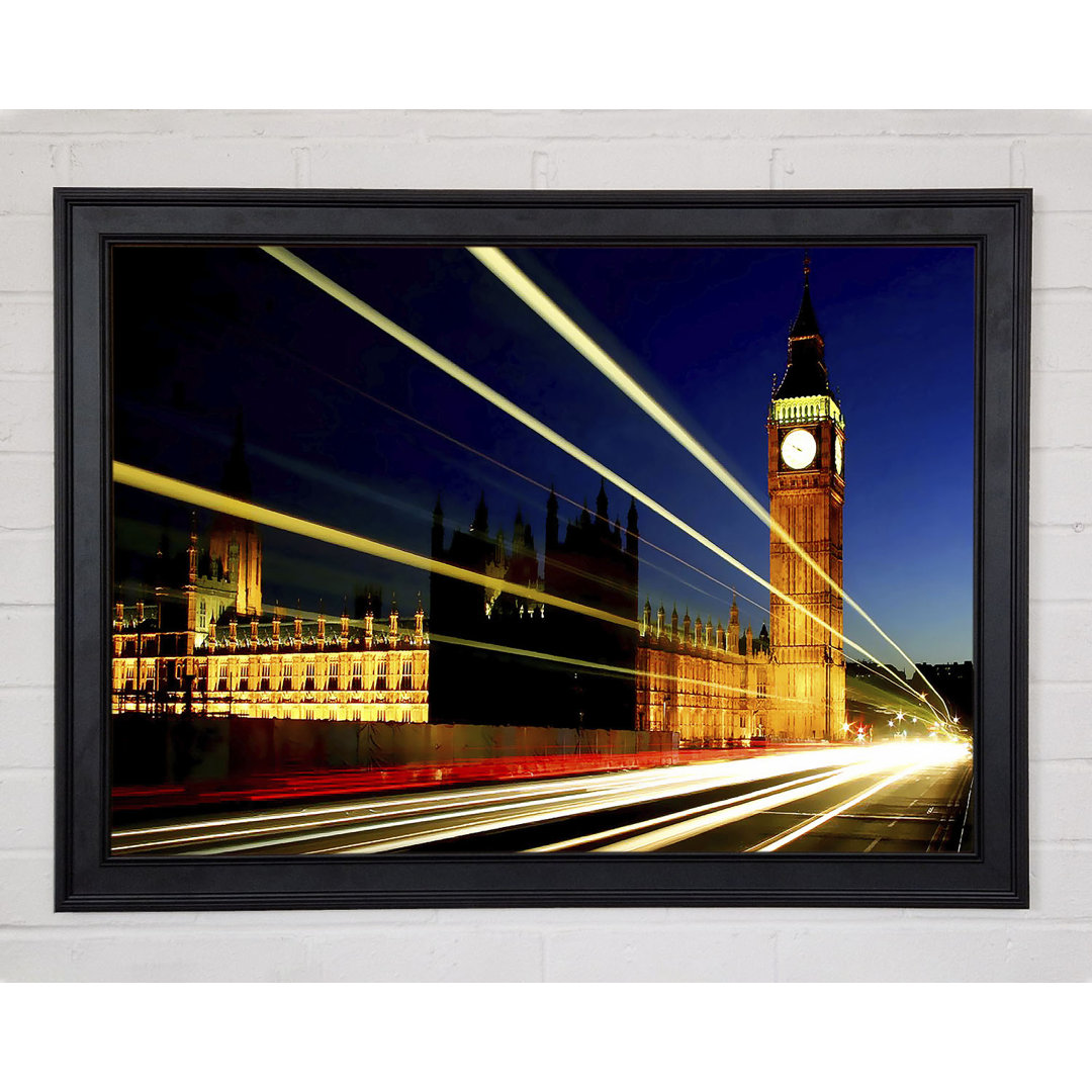 London Big Ben Lichter - Druck