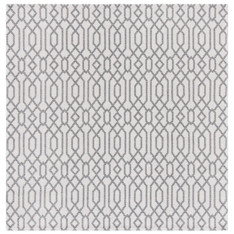Stansfield Performance Geometric Rug, Square 6'4"