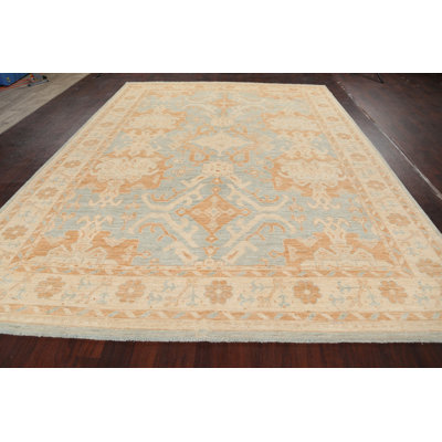 One-of-a-Kind 9' X 12'2" New Age Wool Area Rug in