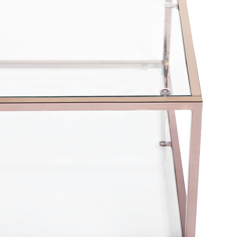 Isaak Four Leg Coffee Table with Storage