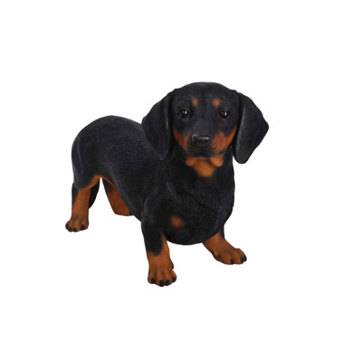 Standing Dachshund Dog Figurine