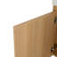 Ensemble de meuble-lavabo mural 20 po avec lavabo en céramique, armoire de rangement avec portes, ensemble d'armoire de salle de bain