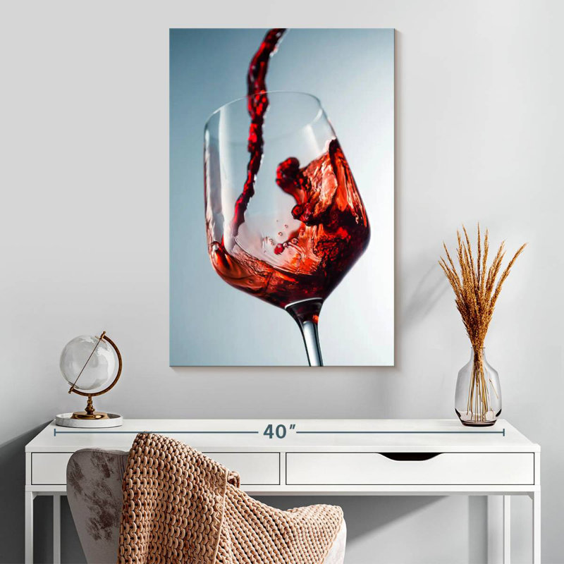 Yarlin Pour The Red Wine, 30" H x 20" W