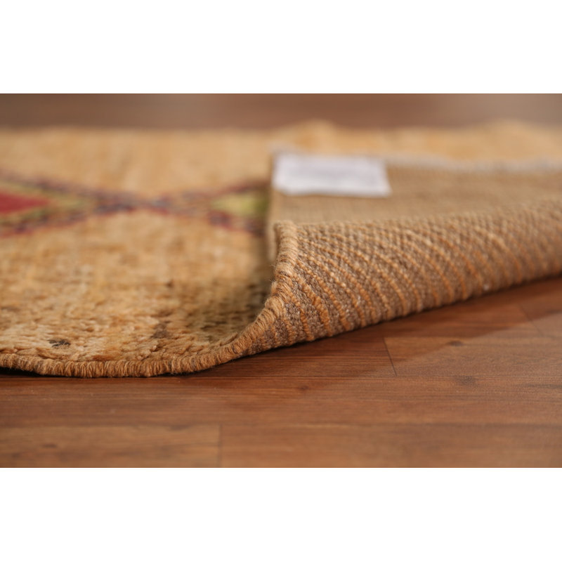 Handmade Moroccan Oriental Runner Rug 3x13