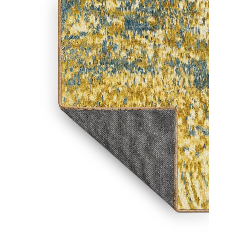 Abstract Indoor Rug, Rectangle 5' x 7'
