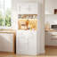 Armoire de cuisine 71 po sur pied Farmhouse-331266676