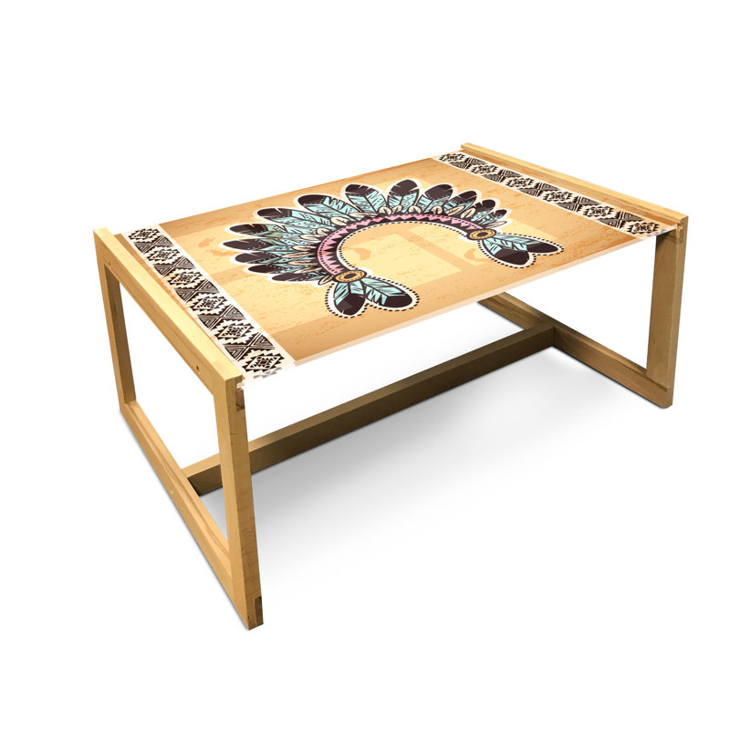 Jamius Sled Coffee Table, 90cm H x 62cm W x 40cm D