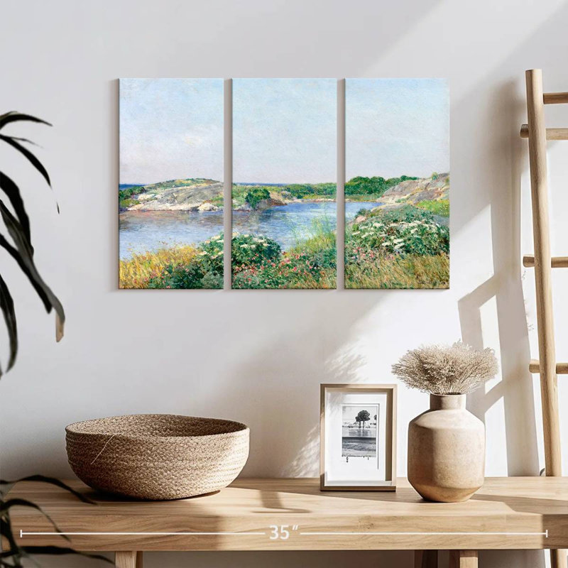 Alvord The Little Pond Appledore, H 42 po x l 65 po