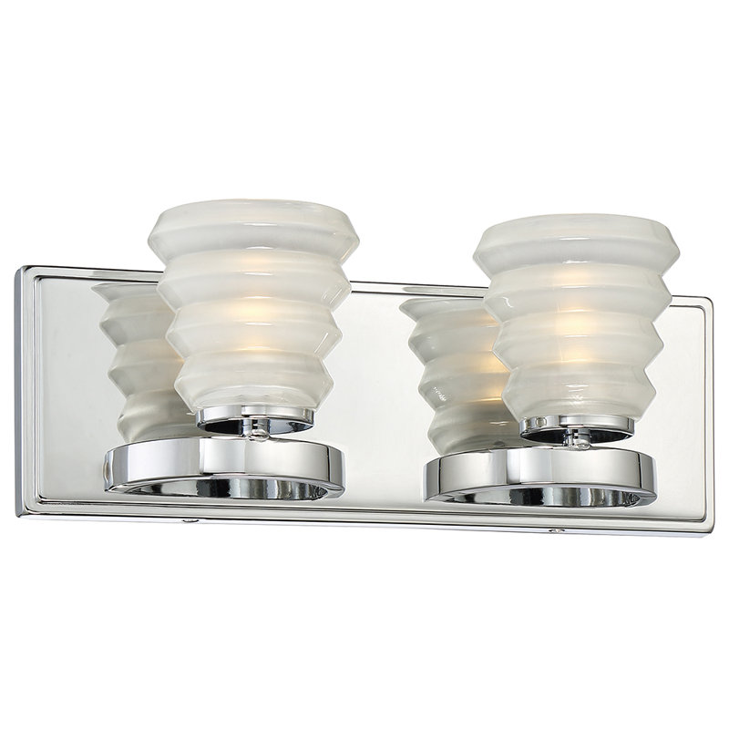 Éclairage pour meuble-lavabo 2 lumières del Rountree