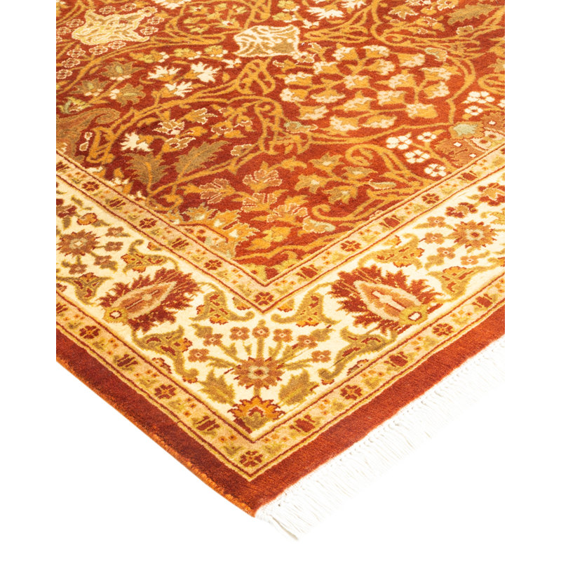 Classic One-of-a-Kind 3' 2" X 12' 4" Hand Knotted Area Rug