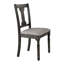 Ensemble de chaises à dossier ouvert (ensemble de 2)