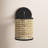 Drax 1-Light Wall Sconce In Matte Black