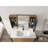 Bathroom Mirror Cabinet with Storage Combination