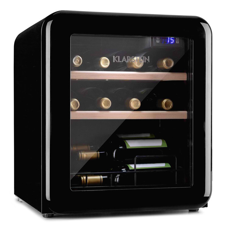 Klarstein 48m³ L Freestanding Mini Fridge, Black