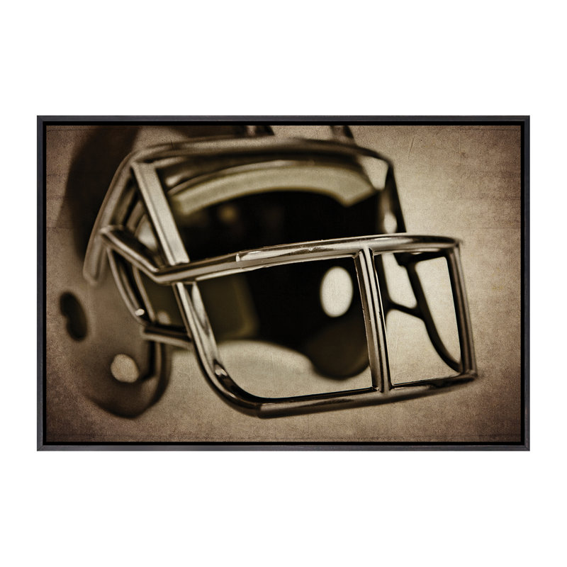 Casque noir par Saint and Sailor Studios - reproduction de photo, H 18 po x l 26 po x P 1,5 po, Pas de tapis