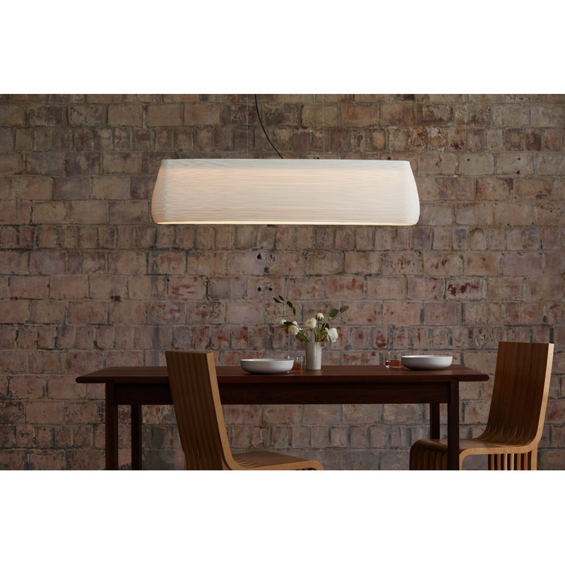 Scraplights Linear Drop Pendant, White