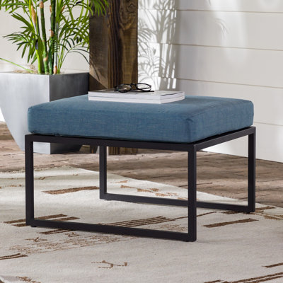 Runar Metal Outdoor Ottoman