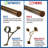 8ft Bar Foot Rail Kit Complete Undercounter Mount Hardware and Tubing-50905061