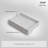 MonBlari 20" X 14" Rectangle Solid Surface Matte White Vessel Sink-126479048