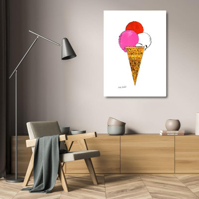 Ice Cream Dessert, c. 1959 (red, pink, and white)