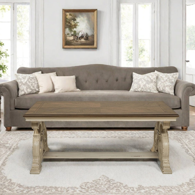 Table basse de style américain rétro