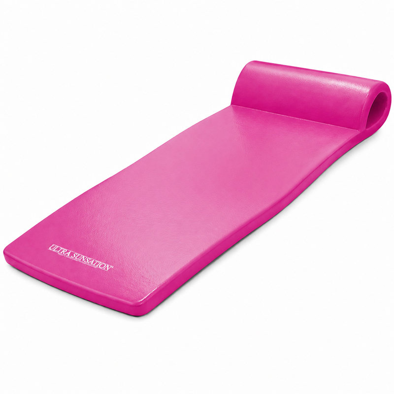 TRC Recreation Ultra Sunsation Foam Pool Float Mat, Flamingo Pink