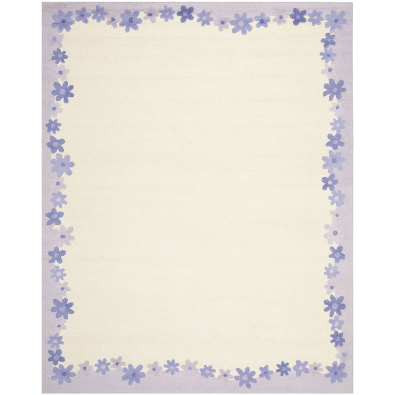 Claro Hand Tufted 80% Wool And 20% Cotton Rug, Rectangle 8' x 10'