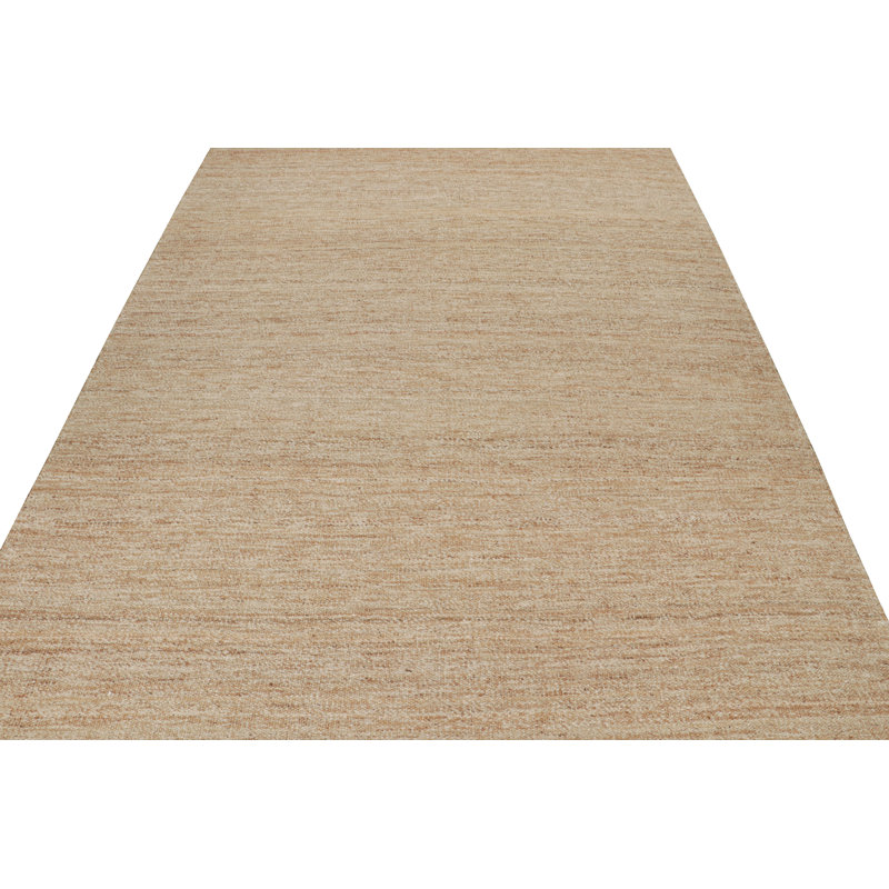 Kilim & Flatwave Wool Geometric Area Rug, Rectangle 9' x 12'