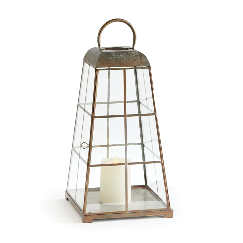 Petite lanterne Alansont, H 21,75 po x l 10 po x P 10 po