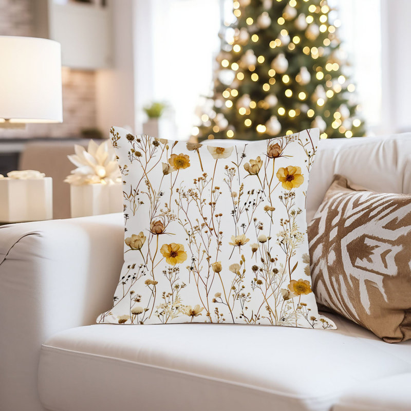 Botanical Fall Wildflower Pattern XI Cottage & Cottagecore